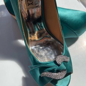 Badgley Mischka Jewel Toned Pumps